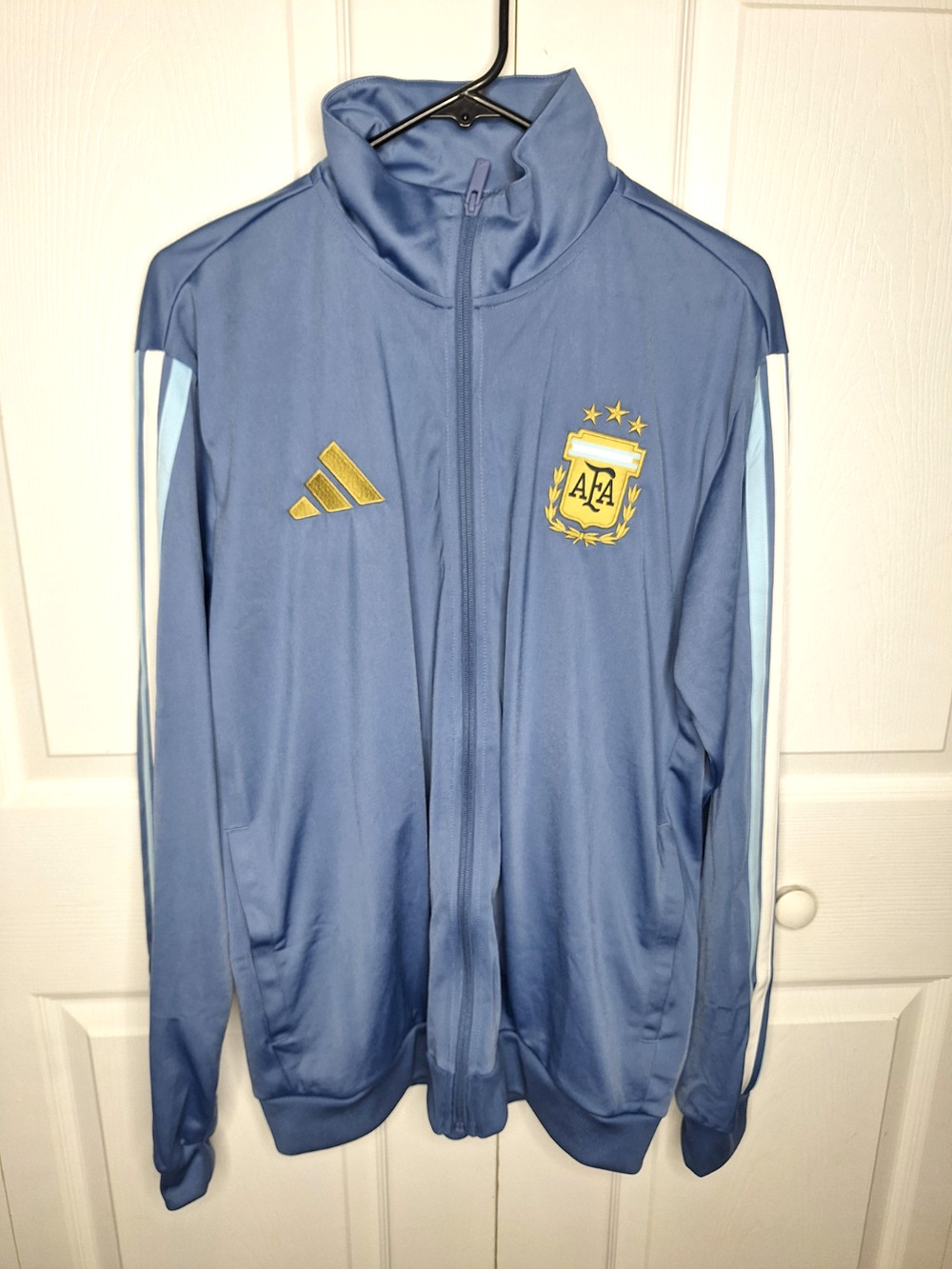 Adidas Argentina AFA DNA Track Jacket JZ6289 Soccer size Medium - Picture 1 of 7